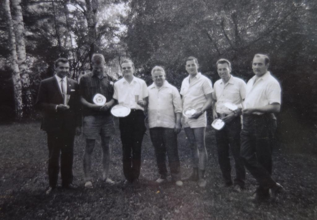 1965 Sieger Gruppe A&B sowie Mannschftssieger AC Herzogenaurach